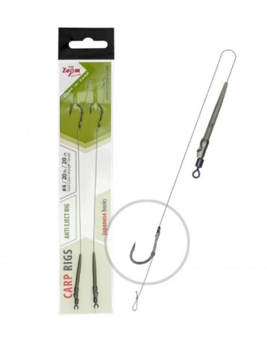 Picture of Carp Zoom Anti Eject Rig - 2 pcs / Size 4