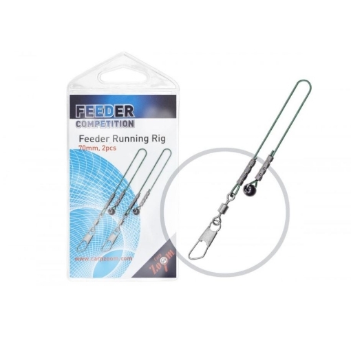 Bild von Carp Zoom Feeder Running Rig - 2 Stk. / 70 mm