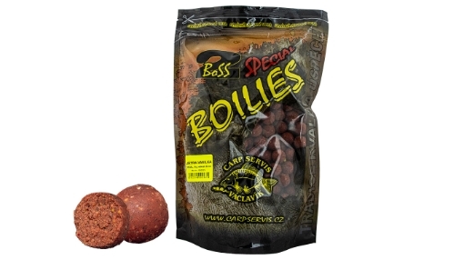Bild von CSV Boss2 SPECIAL - Boilies, 1 kg / 25 mm / Leber-Vanille