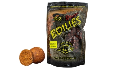 Bild von CSV Boss2 SPECIAL - Boilies, 1 kg / 25 mm / Tintenfisch A1