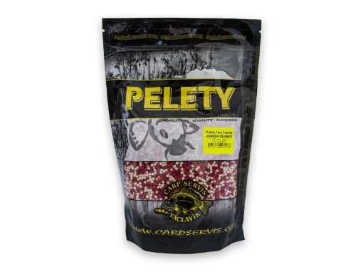 Bild von CSV Fluo Feeder Pellets - 700 g / Erdbeere-Knoblauch