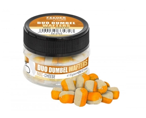 Bild von Carp Zoom Duo Dumbells Wafters - 15 g / NBC-Käse