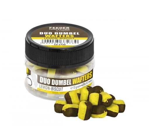 Bild von Carp Zoom Duo Dumbells Wafters - 15 g / Zitrone-Keks
