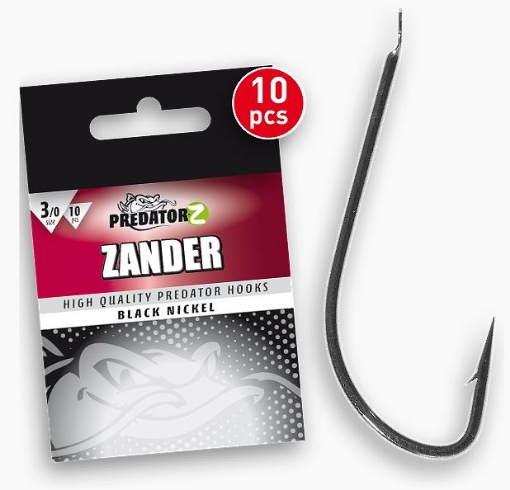 Picture of Carp Zoom Predator Hook Zander - 10 pcs / Size 4/0