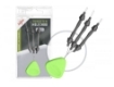 Bild von Carp Zoom Tungsten Heli Chod Sleeves - 3 Stk. / 4 cm