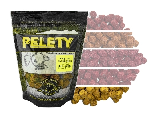 Bild von CSV Ummantelte Pellets - 200 g / 15 mm / Sonnenblume