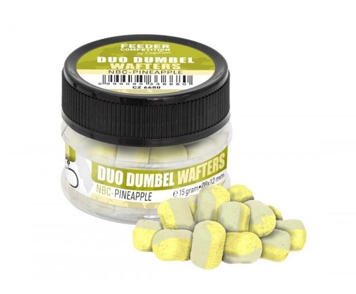 Bild von Carp Zoom Duo Dumbells Wafters - 15 g / NBC-Ananas