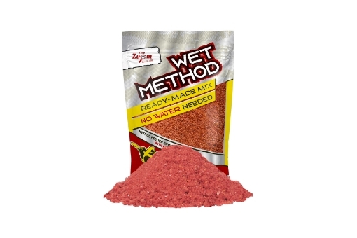 Bild von Carp Zoom Wet Method Mix - 850 g / Erdbeere-Fisch