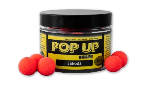Bild von CSV Pop Up Boilies Dose 40g 12mm Erdbeere