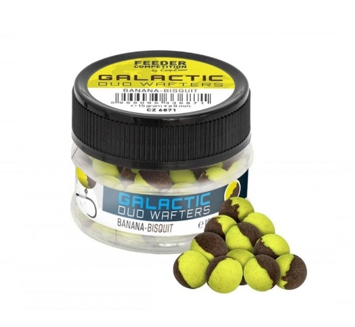 Bild von Carp Zoom Galactic Duo Wafters 15g 10mm Banan-Biskuit