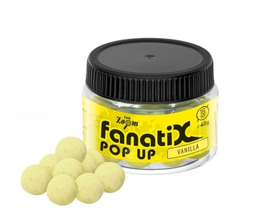 Bild von Carp Zoom Fanati-X Pop Ups 40g 16mm Vanille