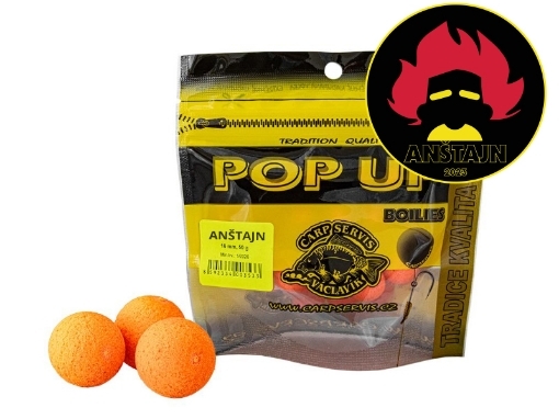 Bild von CSV Pop Up Boilies - Beutel / 50 g / 16 mm / Anstajn