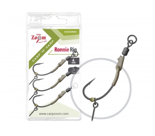 Picture of Carp Zoom Ronnie Rig - 3 pcs / Size 2