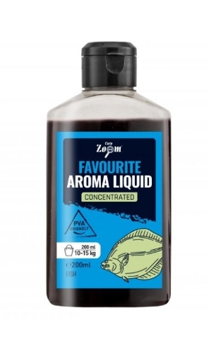 Bild von Carp Zoom Favourite Aroma Liquid Plus - 200 ml / Fisch