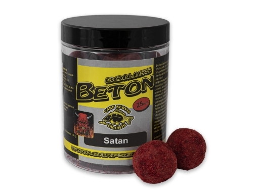 Bild von CSV Boss2 BETON Boilies - 170 g / 25 mm / Satan