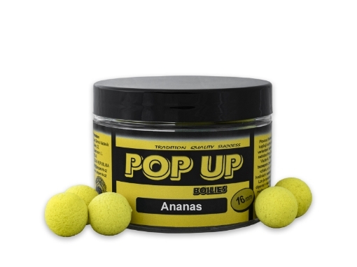 Bild von CSV Pop Up Boilies Dose 50g 16mm Ananas