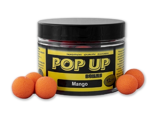 Bild von CSV Pop Up Boilies - Dose / 40 g / 12 mm / Mango