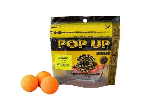 Bild von CSV Pop Up Boilies - Beutel / 50 g / 16 mm / Mango