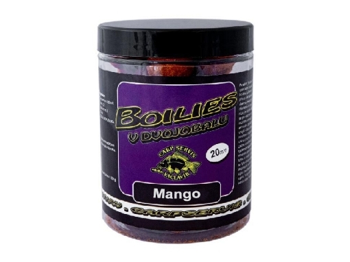 Bild von CSV Ummantelte Boilies - 180 g / 20 mm / Mango