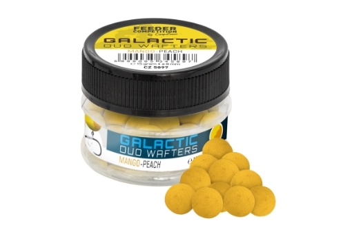 Bild von Carp Zoom Galactic Duo Wafters 15g 8mm Mango-Pfirsich