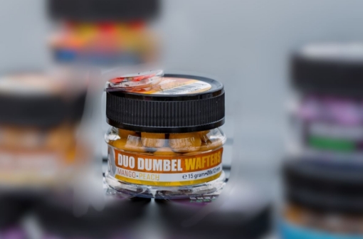 Bild von Carp Zoom Duo Dumbells Wafters 15g 8x12mm Mango-Pfirsich