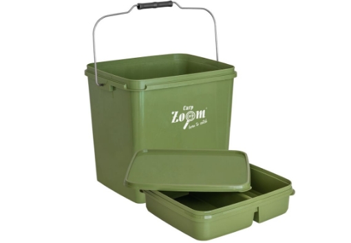 Bild von Carp Zoom Eimer mit Organizer - 15 L / Grün