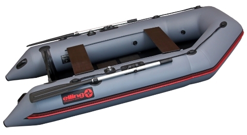 Nafukovací čluny Elling - Forsage 270 s pevnou skládací podlahou, šedý