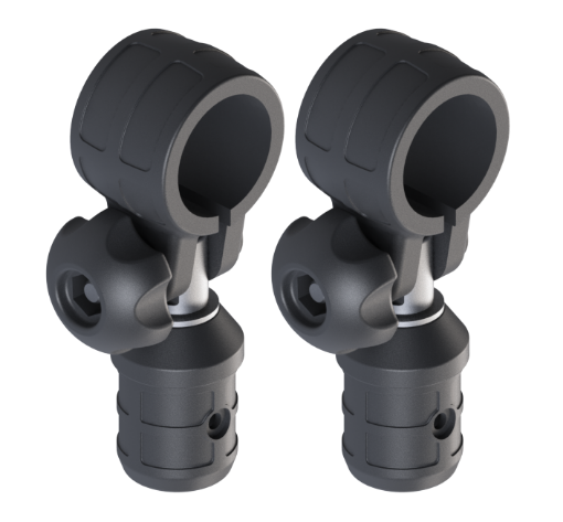 Fasten příslušenství - Objímka na trubky 32mm s adaptérem na trubku 2ks