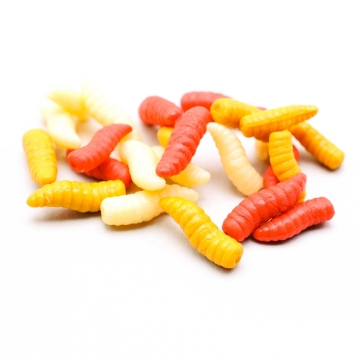 Enterprise červi, patentky - Plovoucí červ bílá, červená, bronz 20ks