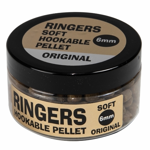 Ringers - Měkčené pelety Soft Hook pellets 6mm F1 sweet 65g