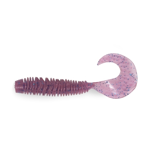 Haibo gumové nástrahy - EASOO Grub Crystal Purple 5cm 22ks