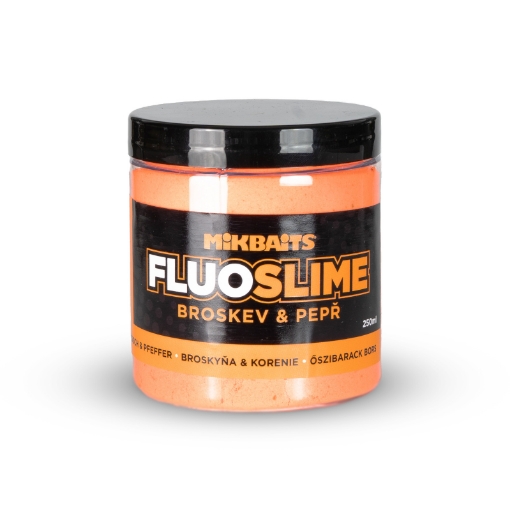 Fluo slime obalovací dip 100g - Broskev Black pepper