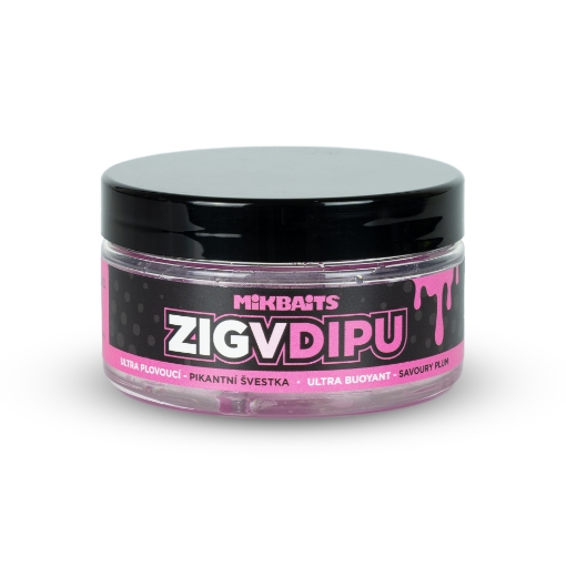 Zig ultra plovoucí v dipu - Pikantní švestka 15mm