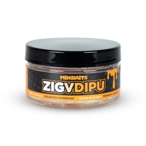Zig ultra plovoucí v dipu - Půlnoční pomeranč 15mm