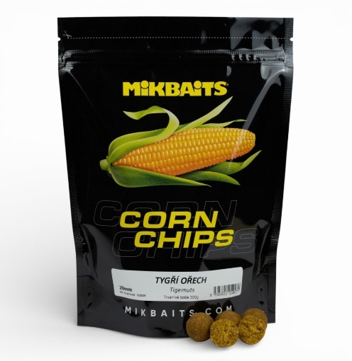 Corn Chips boilie 300g - Tygří ořech 20mm