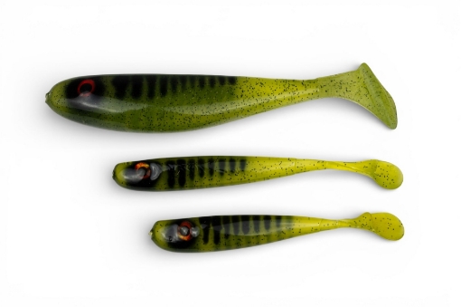 YACCUZA HAND MADE nástrahy - KILLER AIRBRUSH Green Tiger 10cm 8g 3ks