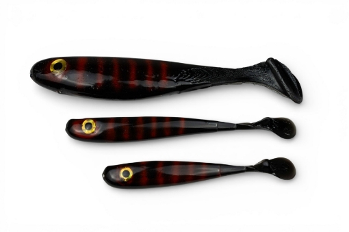 YACCUZA HAND MADE nástrahy - KILLER AIRBRUSH Black Stripes 10cm 8g 3ks