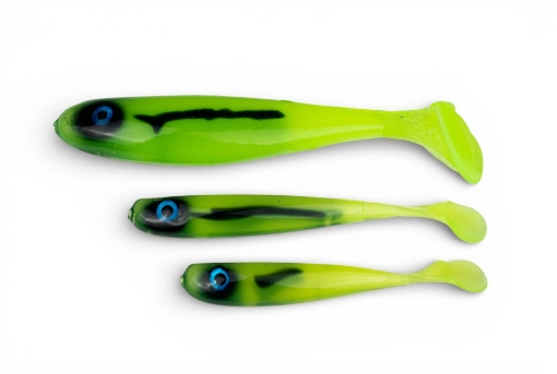 YACCUZA HAND MADE nástrahy - KILLER AIRBRUSH Neon Ghost 12,5cm 11g 2ks