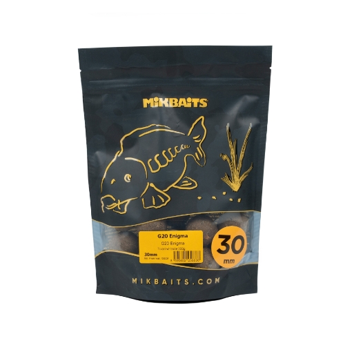 Image sur Mikbaits Gangster Boilie G20 Enigma 30mm 300g