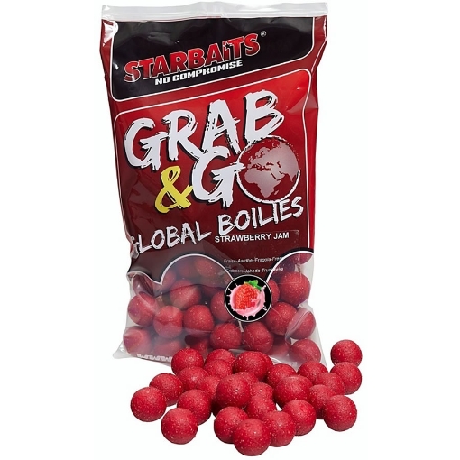Picture of Starbaits Global Boilies Strawberry Jam 20mm 800g
