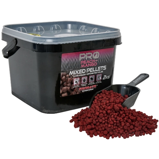 Picture of Starbaits Pro Pellet Mix Peach & Mango 2kg