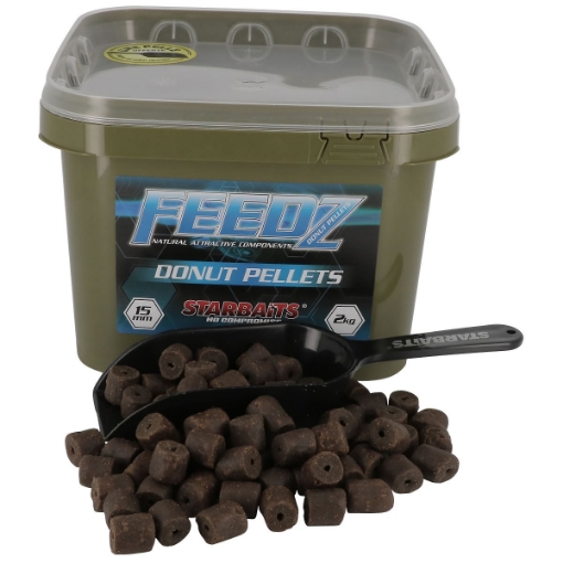 Image sur Starbaits Feedz Donuts Pellets avec trou 20mm 2kg