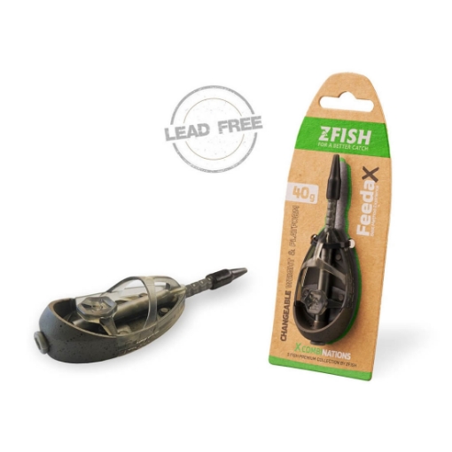 Krmítko ZFISH Feeda X Method Feeder s výměnným systémem