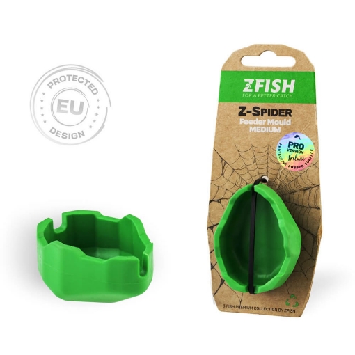 Silikonová formička ZFISH Spider ve velikosti Medium pro dokonalé tvarování method směsí.