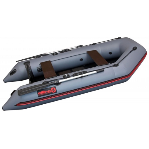 Nafukovací čluny Elling - Forsage 290 s pevnou skládací podlahou, šedý