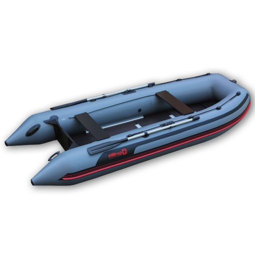 Nafukovací čluny Elling - Pilot 370 s pevnou podlahou, šedý