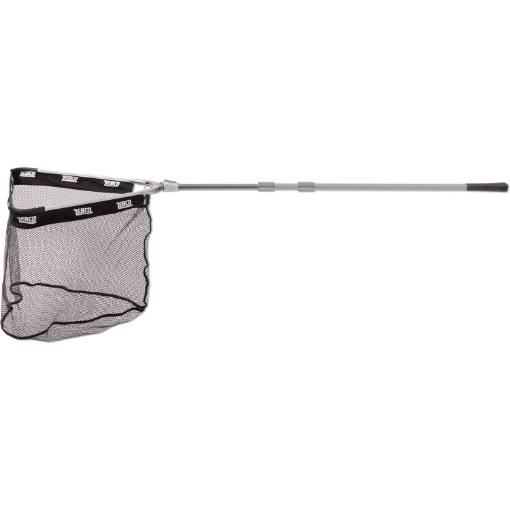 Robustní teleskopický podběrák Zebco Metal Power s délkou 250 cm a hlavou 60x60 cm.