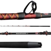 Extrémně silný mořský prut PENN Warfare II Trolling & Drifting Rod 1.70m 50-100lb pro Big Game rybolov.