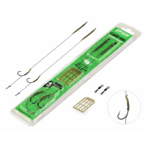 Bild von ZFISH Návazec Curve Shank Carp Rig vel.2 2ks