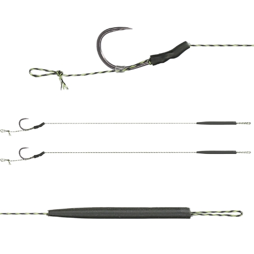 Bild von Mikado Classic Rig Pro Barbless #6 23cm 25lb 2ks